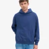 Bio-Oversize-Kapuzenpullover – Marineblau