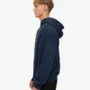 Bio-Oversize-Kapuzenpullover – Marineblau