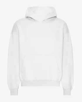 Bio-Oversize-Kapuzenpullover – Optisches Weiß