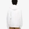 Bio-Oversize-Kapuzenpullover – Optisches Weiß