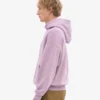 Bio-Oversize-Kapuzenpullover – Perlmutt-Lila