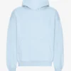 Bio-Oversize-Kapuzenpullover – Polar Blue
