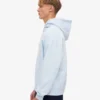 Bio-Oversize-Kapuzenpullover – Polar Blue