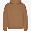 Bio-Oversize-Kapuzenpullover – Sahara-Camel