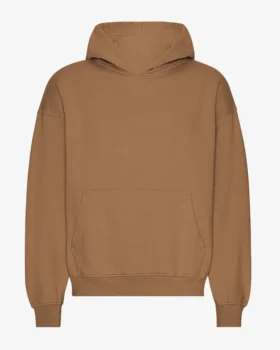 Bio-Oversize-Kapuzenpullover – Sahara-Camel