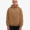 Bio-Oversize-Kapuzenpullover – Sahara-Camel