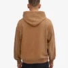 Bio-Oversize-Kapuzenpullover – Sahara-Camel