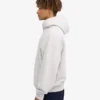 Bio-Oversize-Kapuzenpullover – Snow Melange