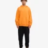 Bio-Oversize-Kapuzenpullover – Sonniges Orange