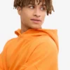 Bio-Oversize-Kapuzenpullover – Sonniges Orange