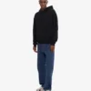 Bio-Oversize-Kapuzenpullover – Tiefschwarz