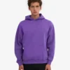 Bio-Oversize-Kapuzenpullover – Ultraviolett