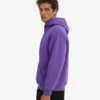 Bio-Oversize-Kapuzenpullover – Ultraviolett