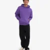Bio-Oversize-Kapuzenpullover – Ultraviolett