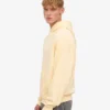 Bio-Oversize-Kapuzenpullover – Zartgelb