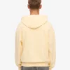 Bio-Oversize-Kapuzenpullover – Zartgelb