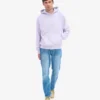 Bio-Oversize-Kapuzenpullover – Zartlavendel