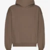 Bio-Oversize-Kapuzenpullover – Zedernbraun