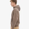Bio-Oversize-Kapuzenpullover – Zedernbraun