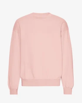 Bio-Oversize-Pullover – Blassrosa