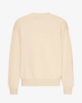 Bio-Oversize-Pullover – Elfenbeinweiß
