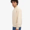 Bio-Oversize-Pullover – Elfenbeinweiß