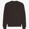 Bio-Oversize-Pullover – Kaffeebraun