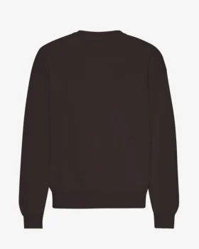 Bio-Oversize-Pullover – Kaffeebraun