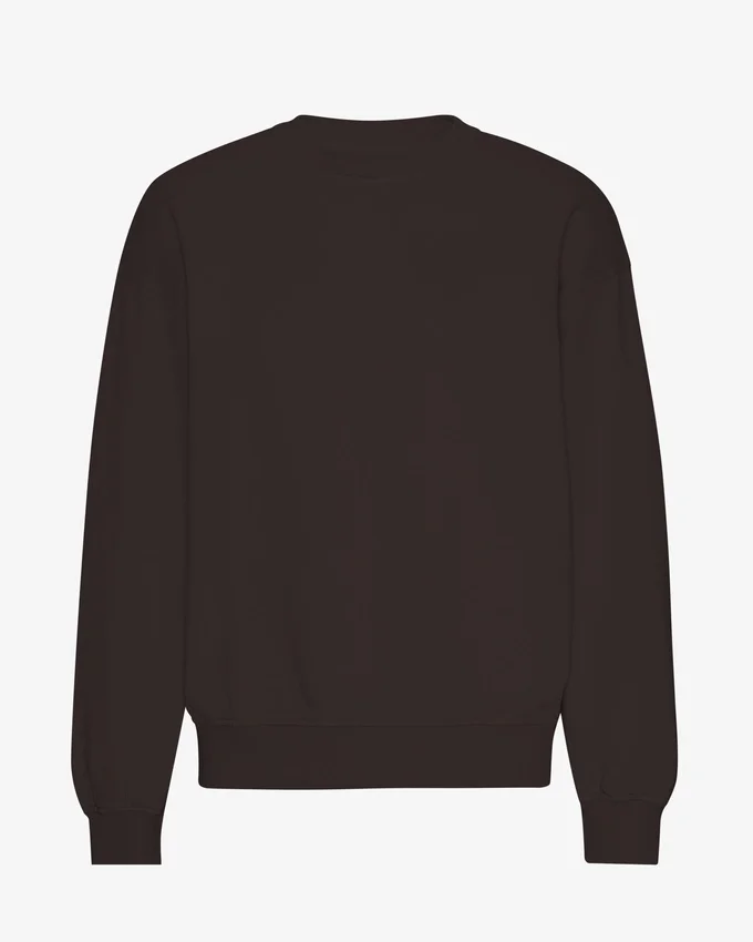 Bio-Oversize-Pullover – Kaffeebraun