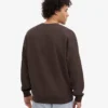 Bio-Oversize-Pullover – Kaffeebraun