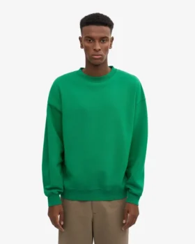 Bio-Oversize-Pullover – Kellygrün