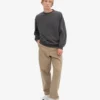 Bio-Oversize-Pullover – Lavagrau