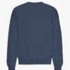 Bio-Oversize-Pullover – Petrolblau