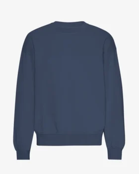 Bio-Oversize-Pullover – Petrolblau
