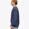 Bio-Oversize-Pullover – Petrolblau