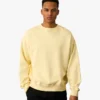 Bio-Oversize-Pullover – Scharlachrot