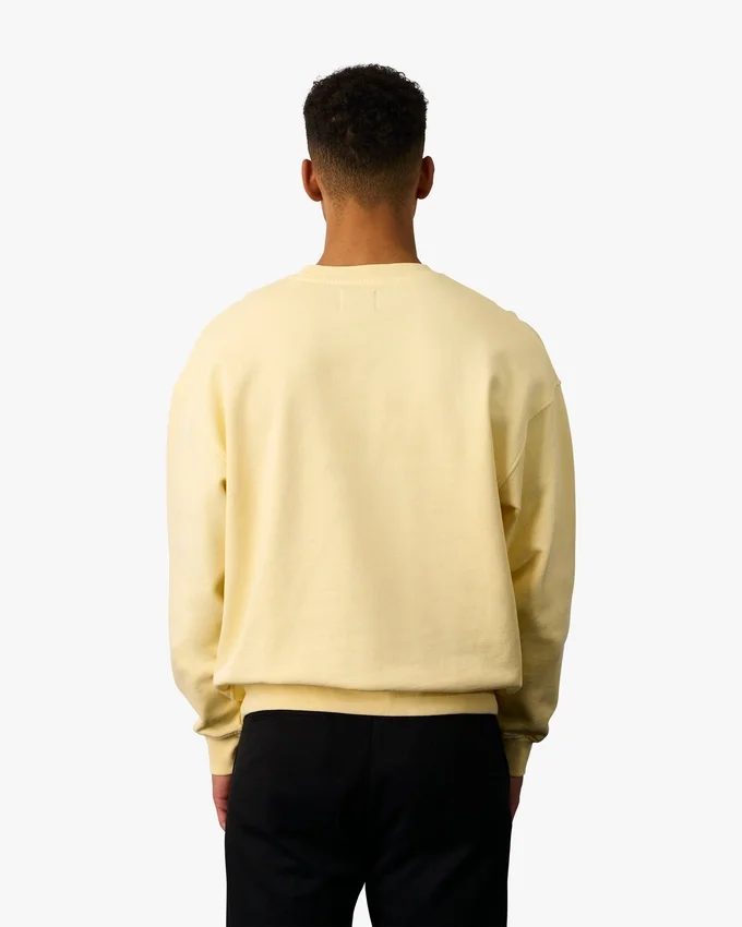 Bio-Oversize-Pullover – Scharlachrot