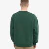 Bio-Oversize-Pullover – Smaragdgrün