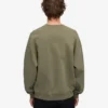 Bio-Oversize-Pullover – Staubiges Oliv