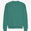 Bio-Oversize-Rundhals-Shirt – Kieferngrün