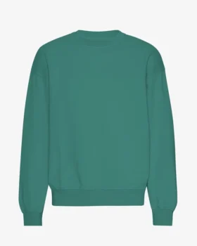 Bio-Oversize-Rundhals-Shirt – Kieferngrün