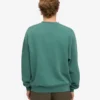 Bio-Oversize-Rundhals-Shirt – Kieferngrün