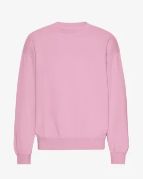 Bio-Oversize-Shirt mit Rundhalsausschnitt – Kirschblüte