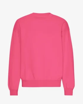 Bio-Oversize-Sweatshirt – Bubblegum-Pink