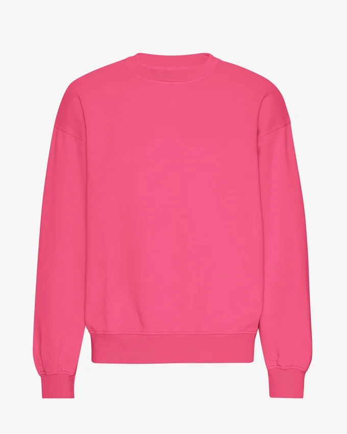 Bio-Oversize-Sweatshirt – Bubblegum-Pink