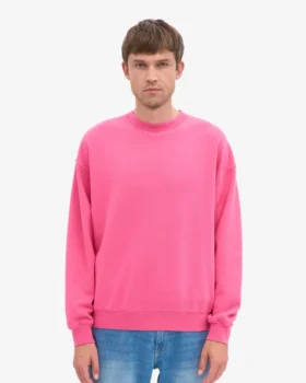 Bio-Oversize-Sweatshirt – Bubblegum-Pink