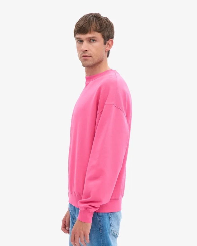 Bio-Oversize-Sweatshirt – Bubblegum-Pink