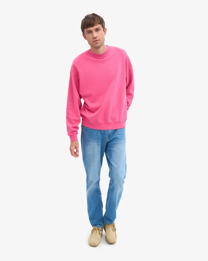 Bio-Oversize-Sweatshirt – Bubblegum-Pink