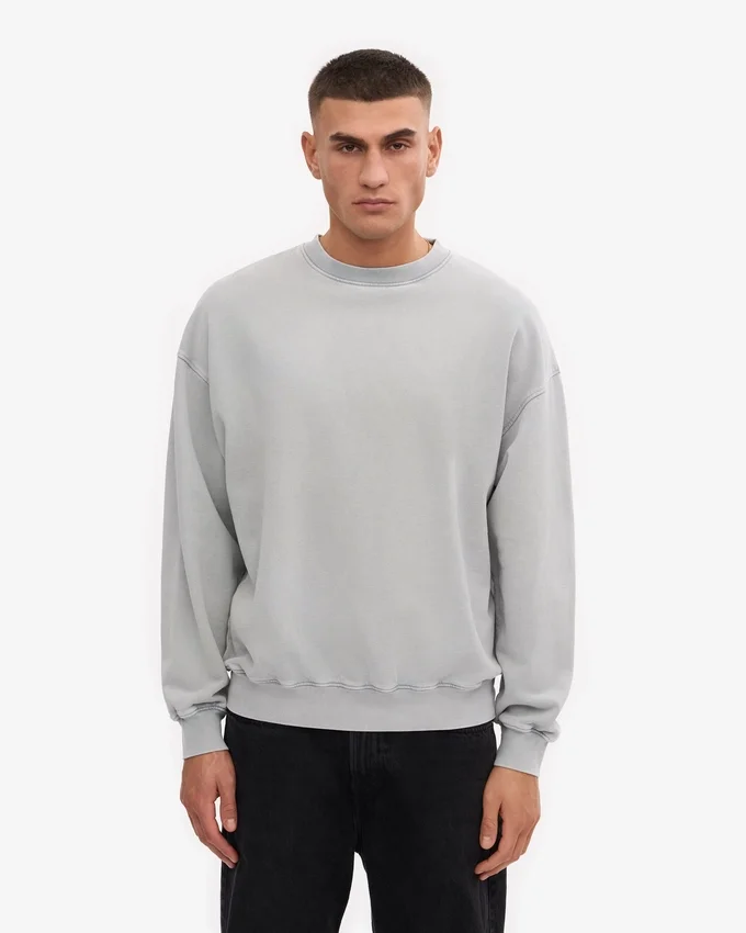 Bio-Oversize-Sweatshirt – Faded Grey