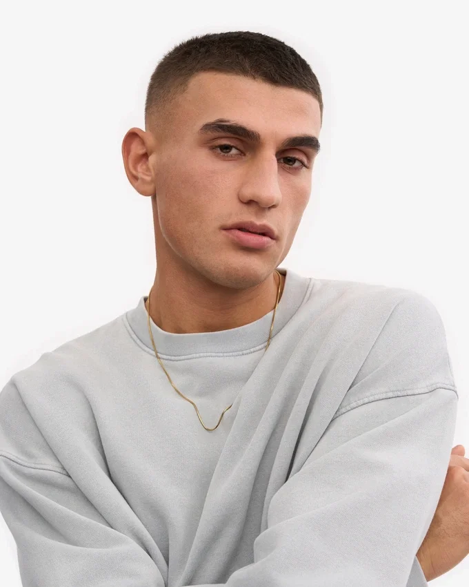 Bio-Oversize-Sweatshirt – Faded Grey